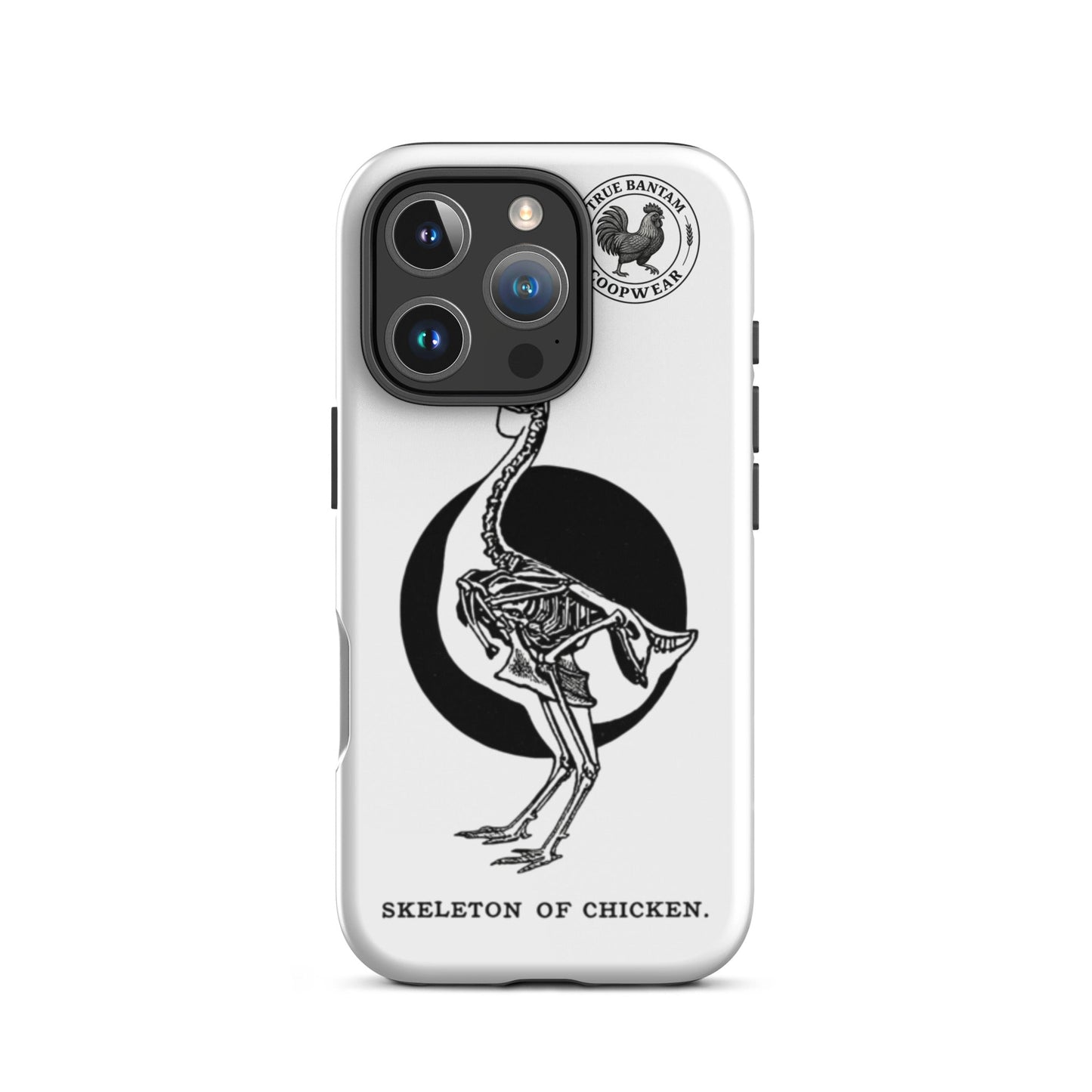 Chicken Skeleton Retro Tough Case for iPhone®